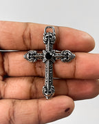 Black stone cross
