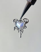 Melting Heart charm