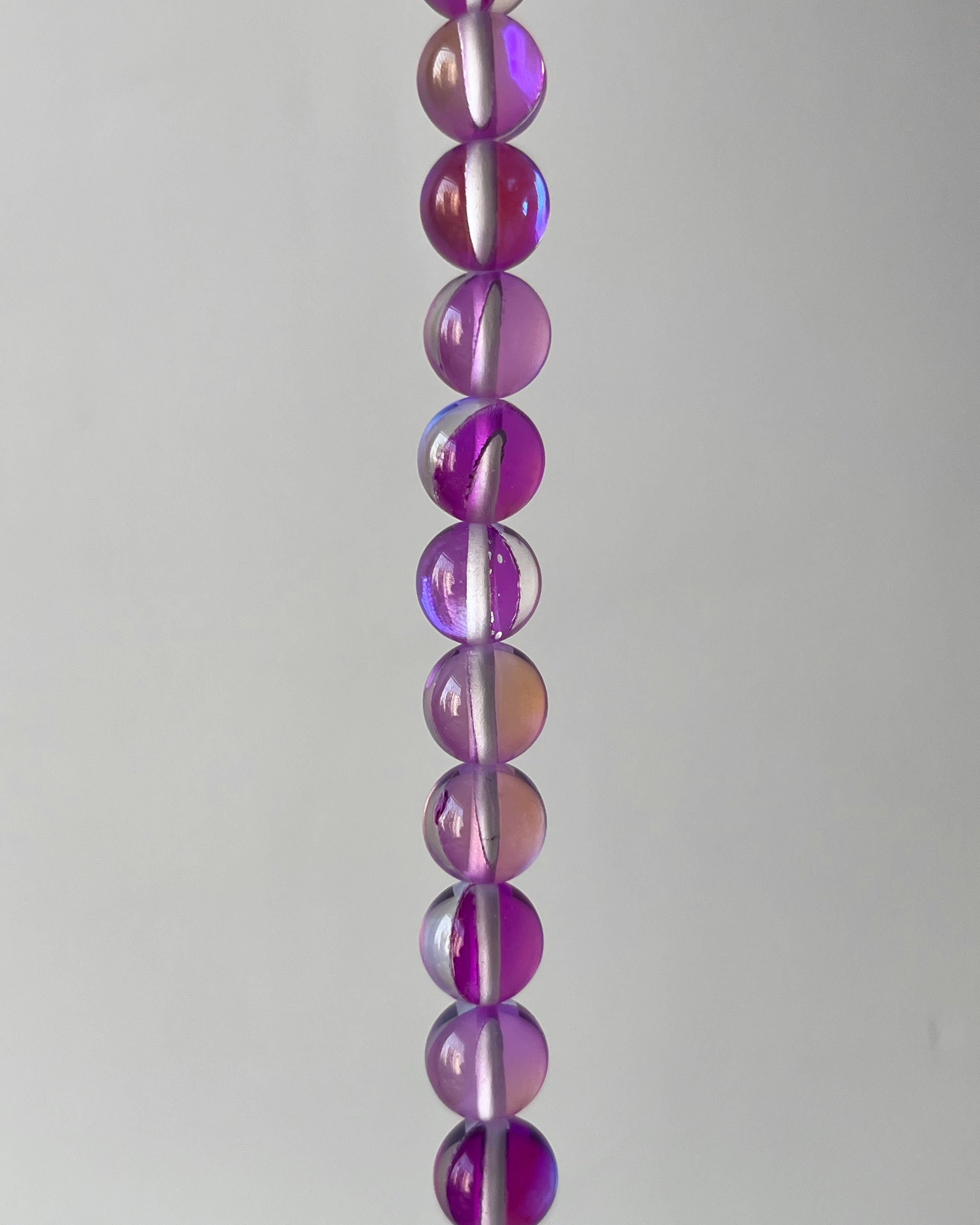 Aura Beads : Transparent purple