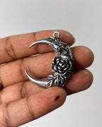 Rose moon Charm