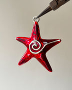Red Star Swirl charm (designed by sonal bro)