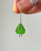 Green leaf Beads // 10 pc