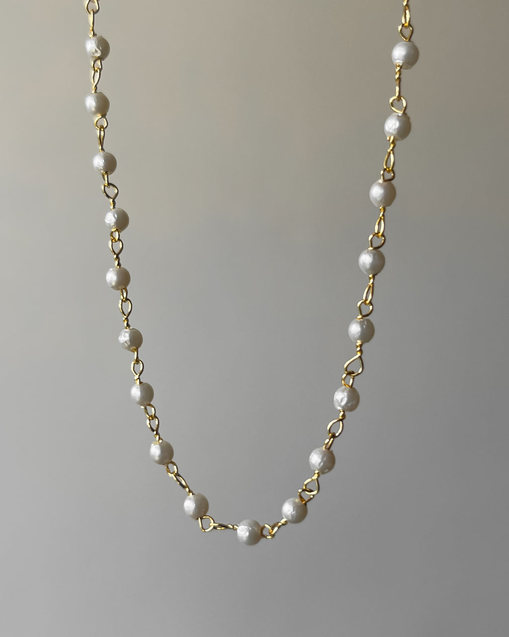 3mm Gold pearl chain | 1 meter