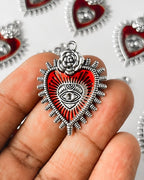 Evil Heart Charm