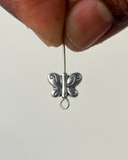 Sliver Butterfly Beads | Pack of 10  pcs