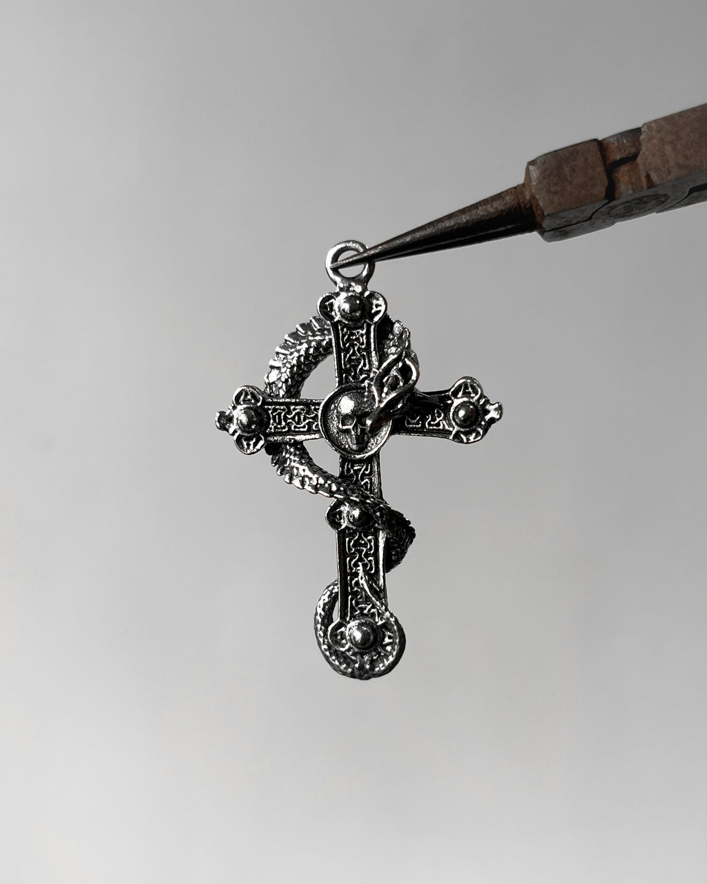 Dragon cross Charm