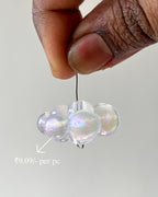 Glitter Cloud Beads