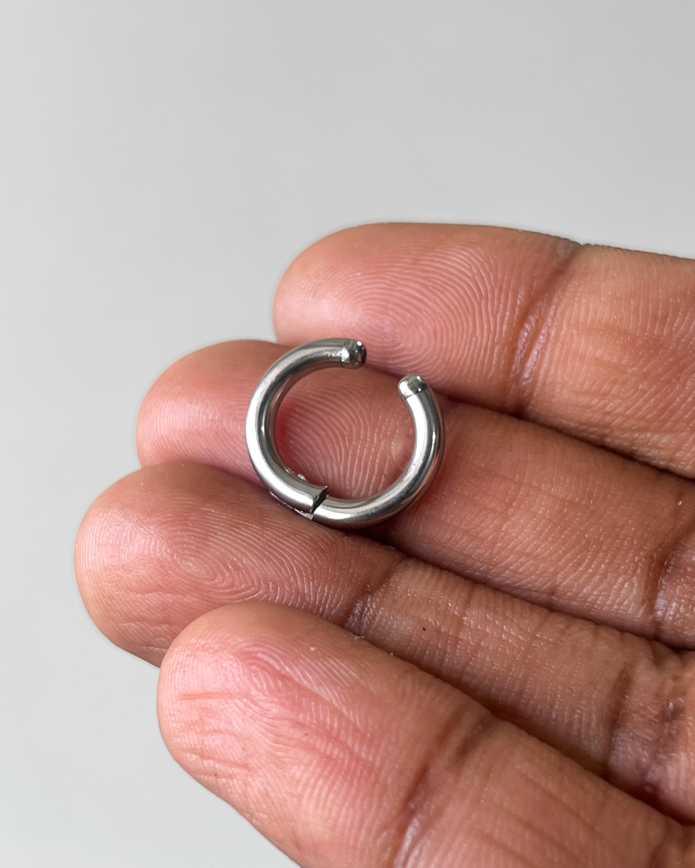 Non piercing hoops | 1 pair