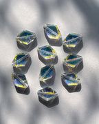 Holographic daimond glass beads  // 10 pc