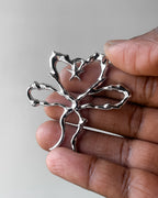 Ribbon heart pendant