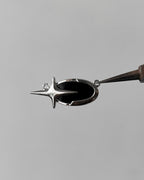 Oynx star pendant - 3 pc