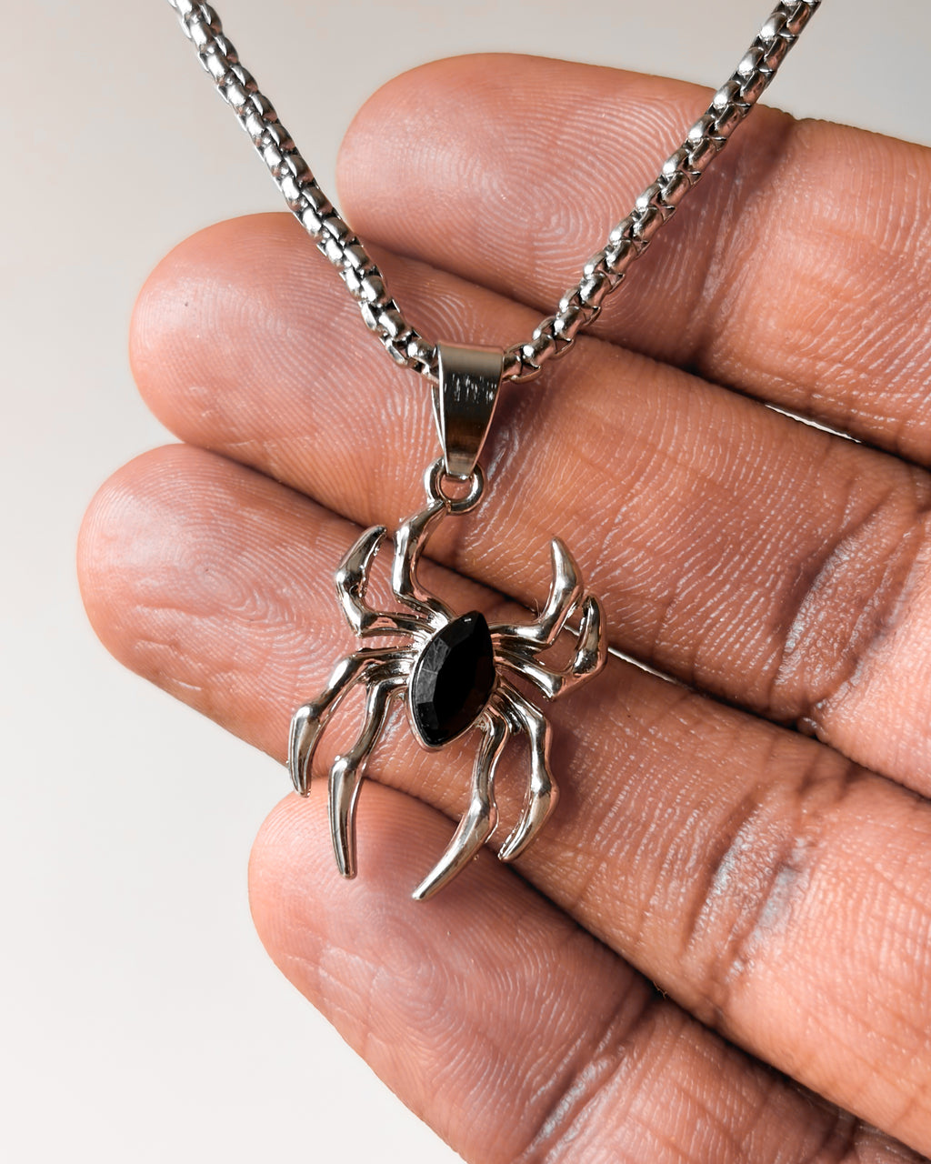 Spider Necklace with chain - 3 pc