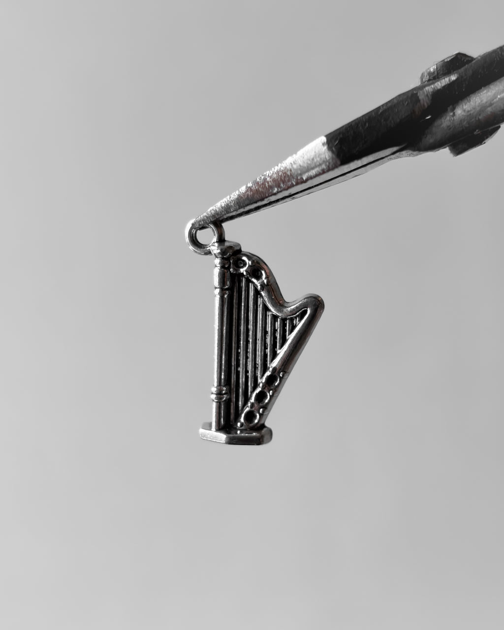 Harp music charm - 10 pc