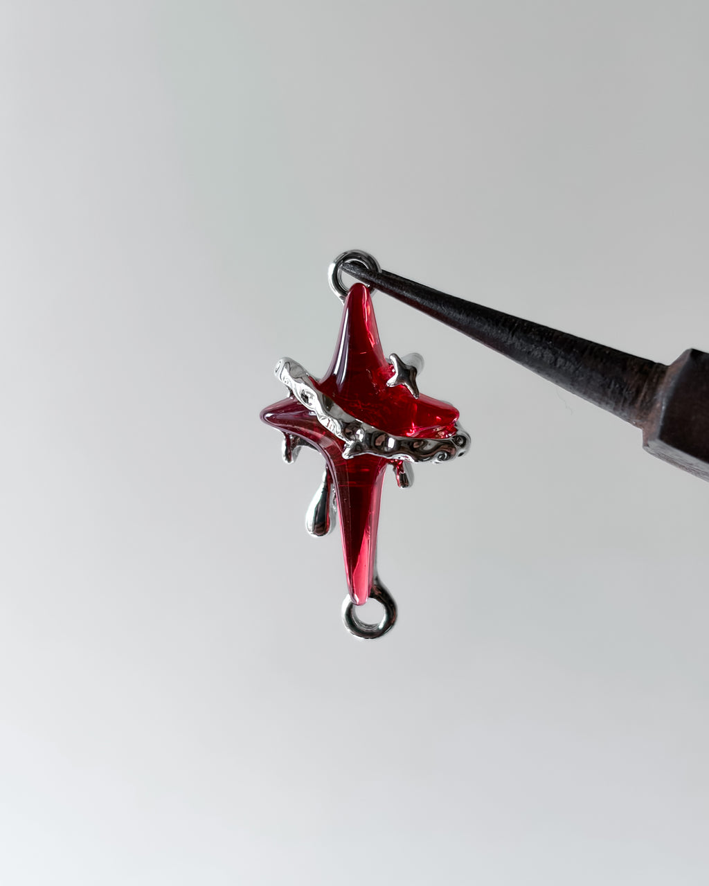 Double hook red star - 3 pc