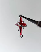 Double hook red star - 3 pc