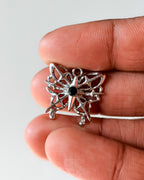 Punk butterfly charm - 3 pc