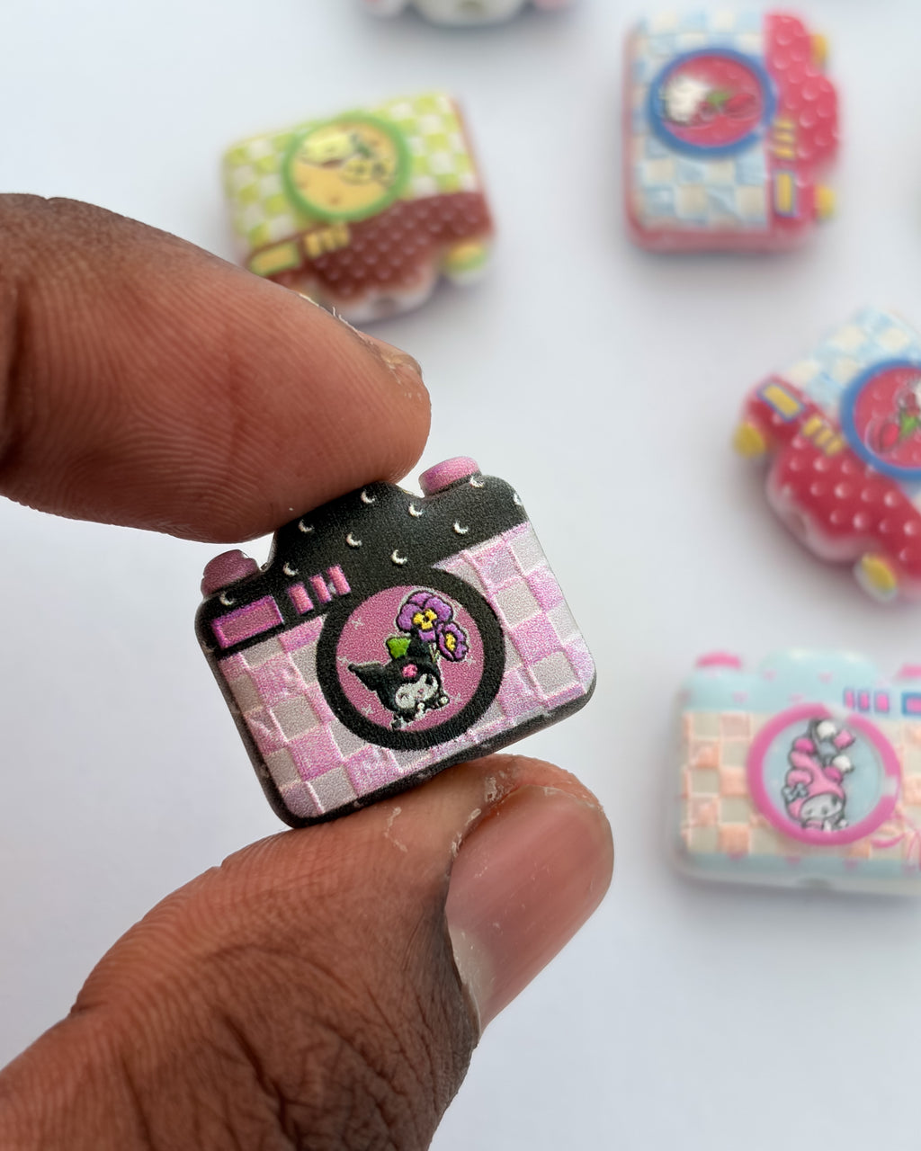 30.0 fancy acrylic beads - 10 pc