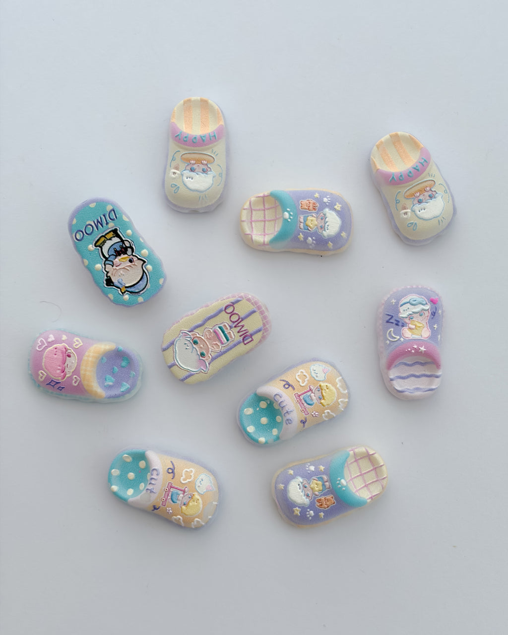 32.0 fancy acrylic beads - 10 pc