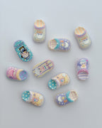 32.0 fancy acrylic beads - 10 pc