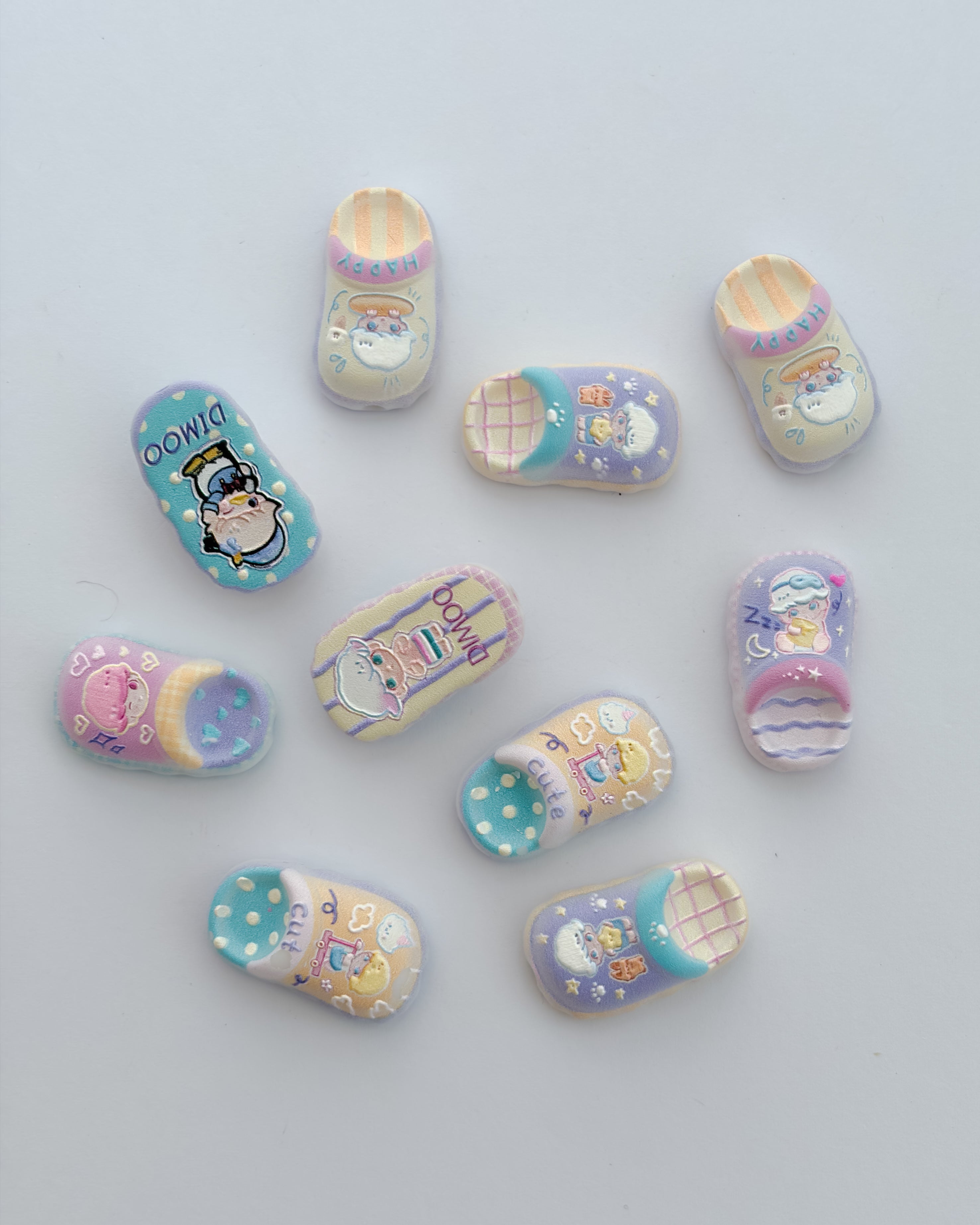 32.0 fancy acrylic beads - 10 pc