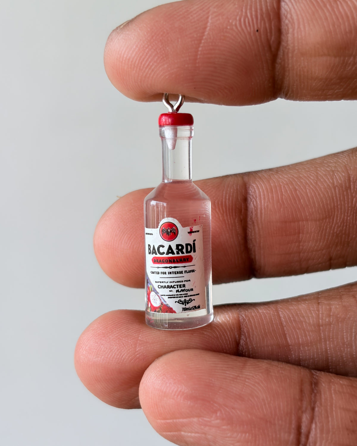 Bacardi raspberry rum charm - 10 pc
