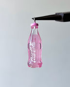 Pink cococola charm - 10 pc