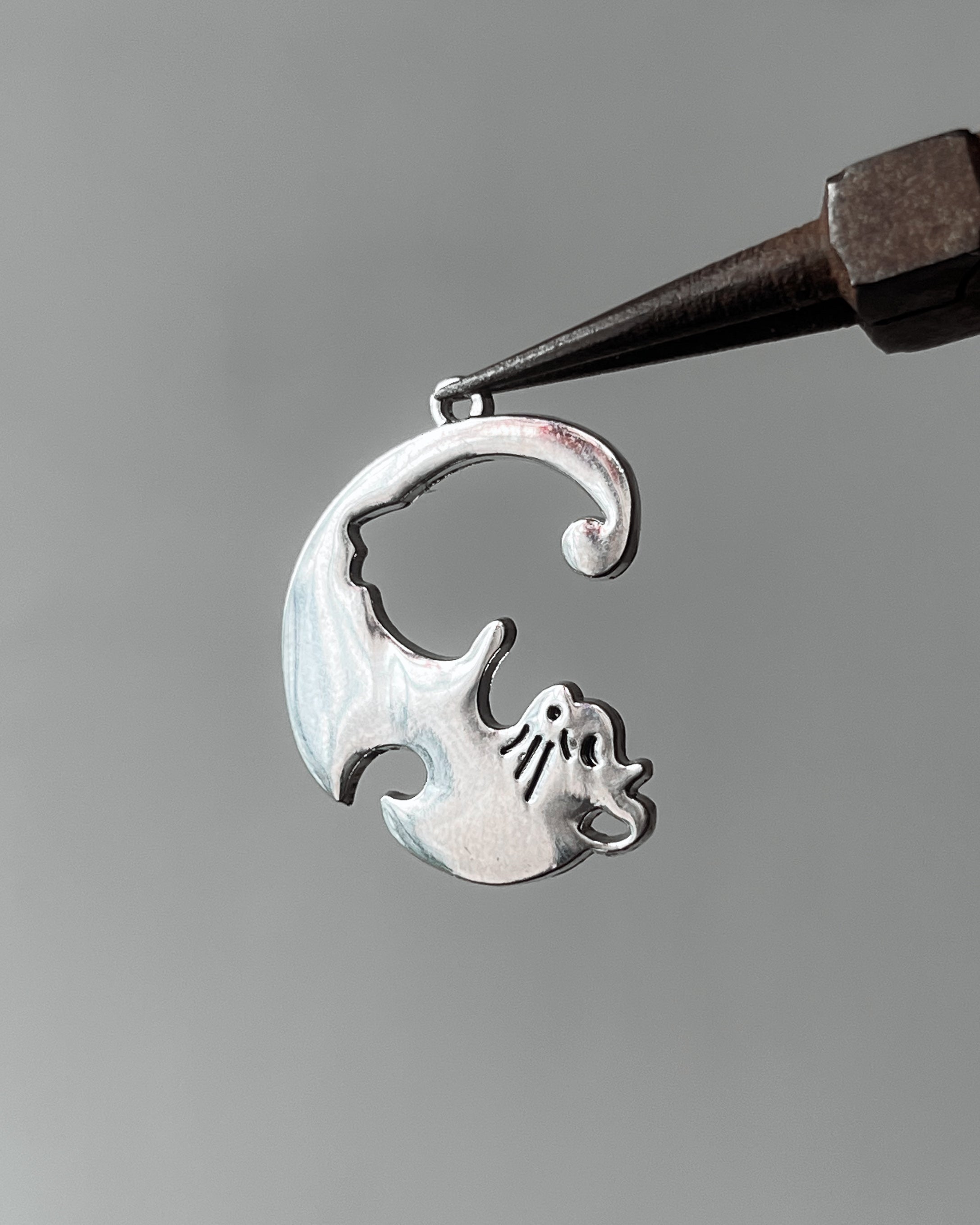 Cat couple charm