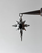 Black star burst - 3 pc