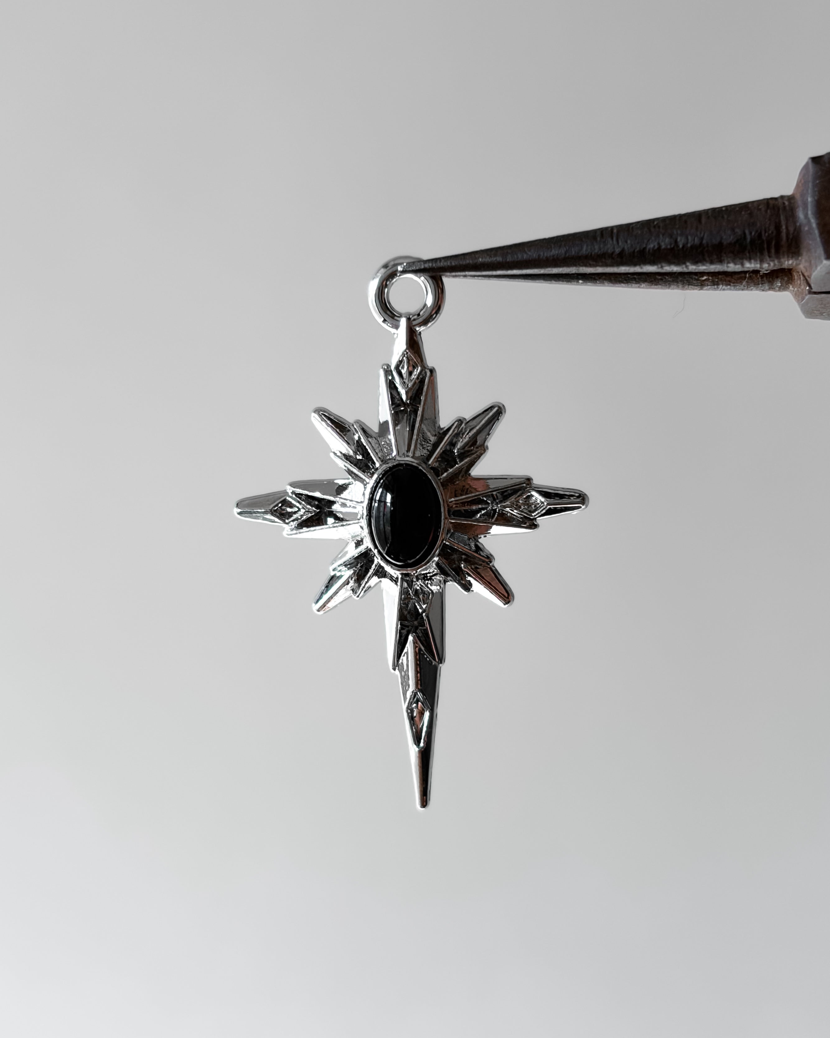 Black star burst - 3 pc