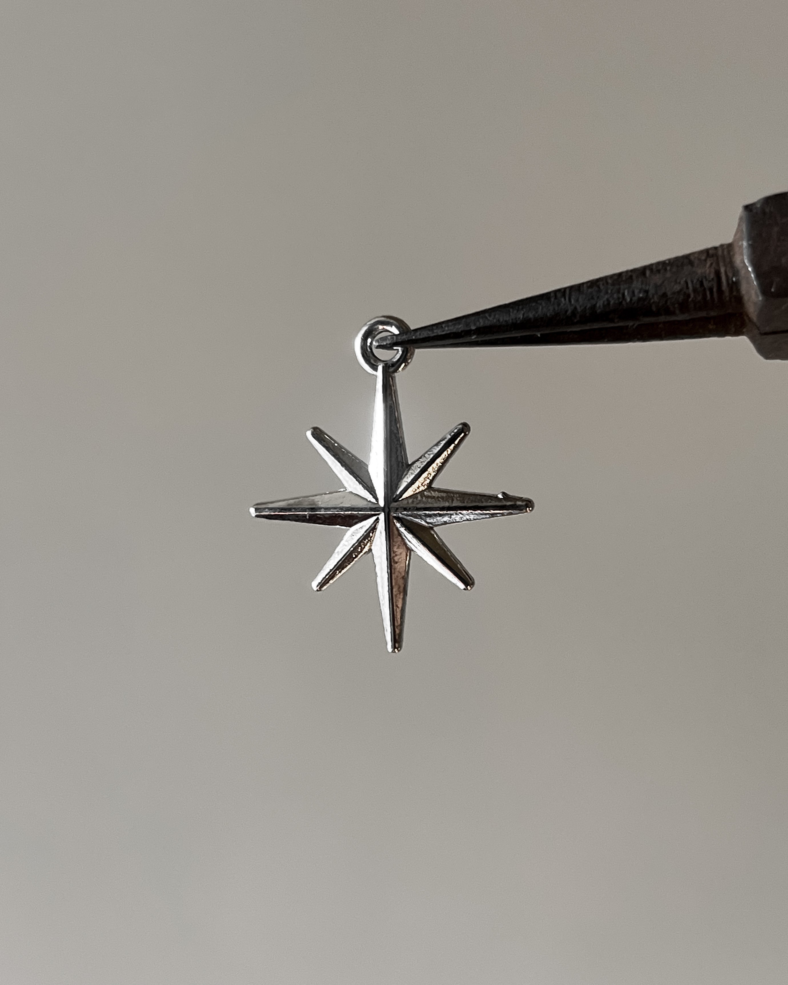 Star charm - 10 pc