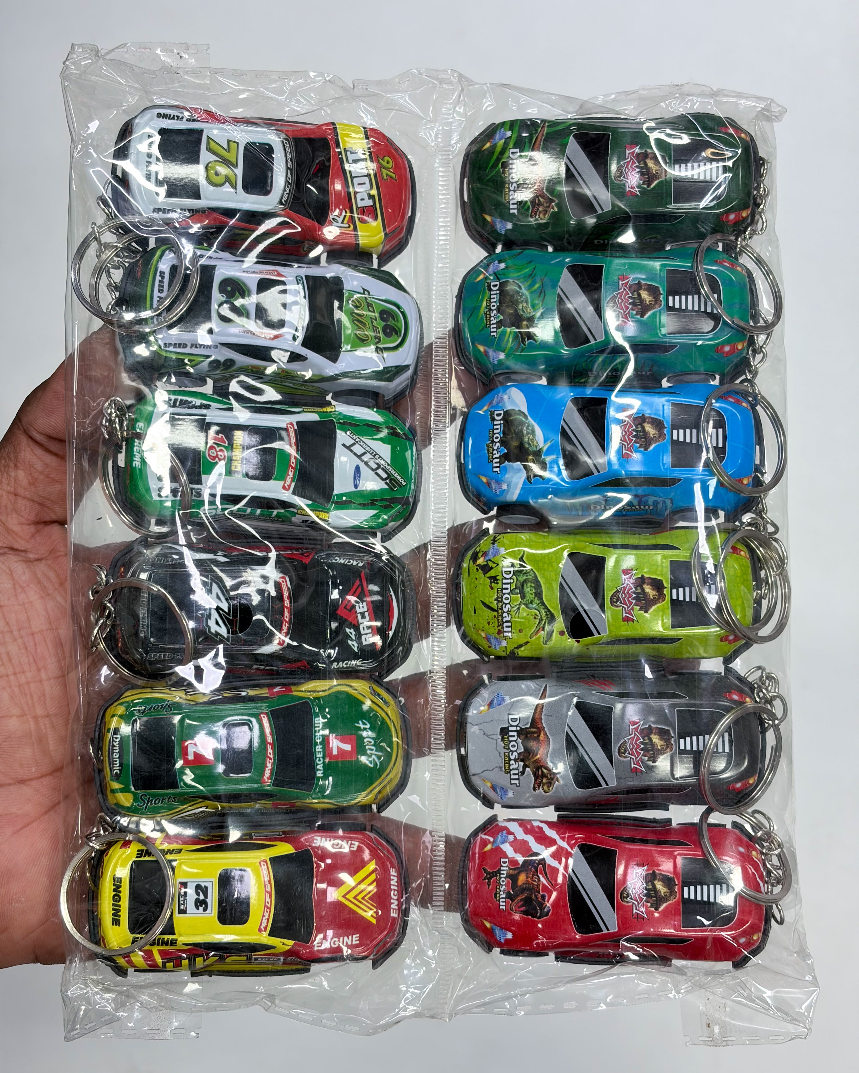 6.0 Car keychains - 12 pc