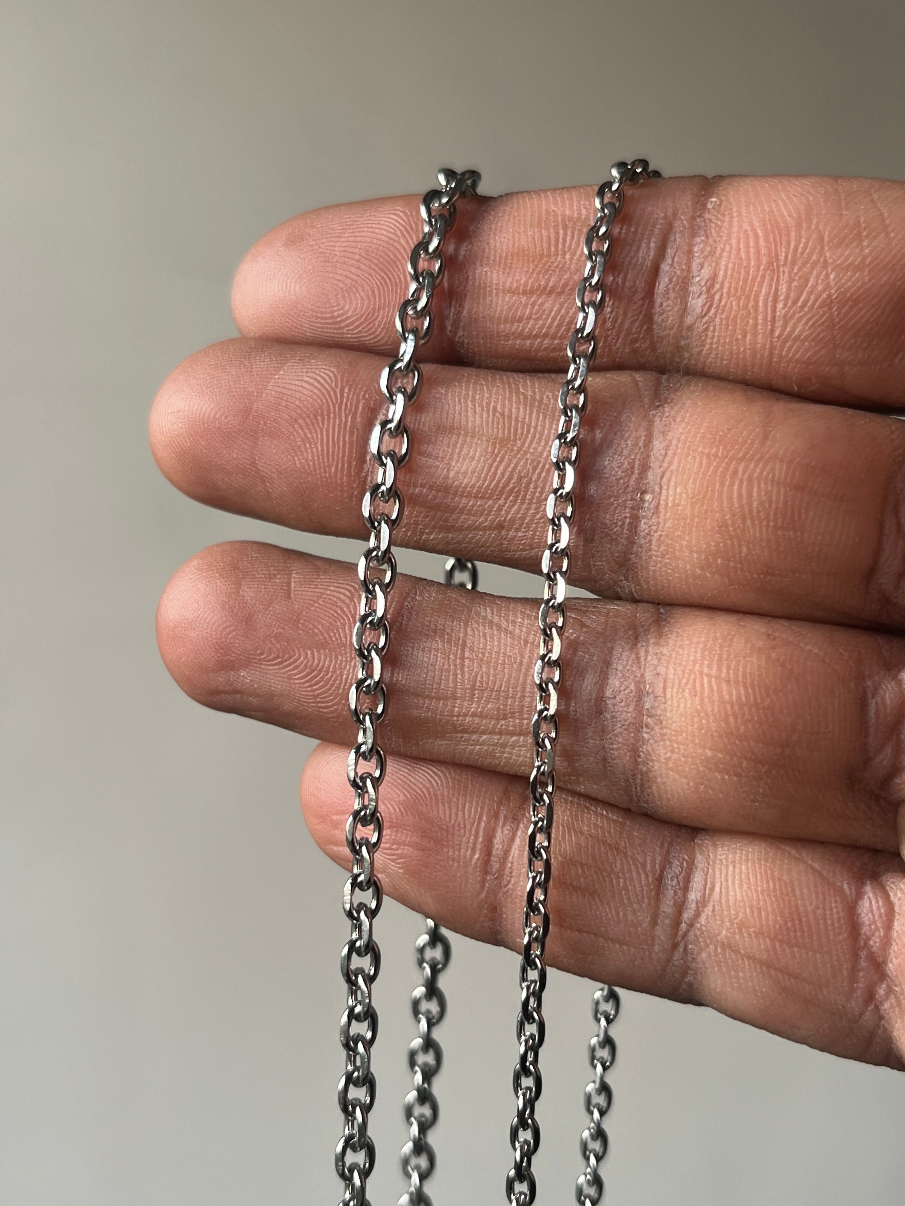 Steel link chain - 1 pc