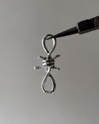 Big barbed charm - 5 pc