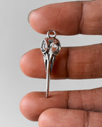 Bird skull charm - 10 pc