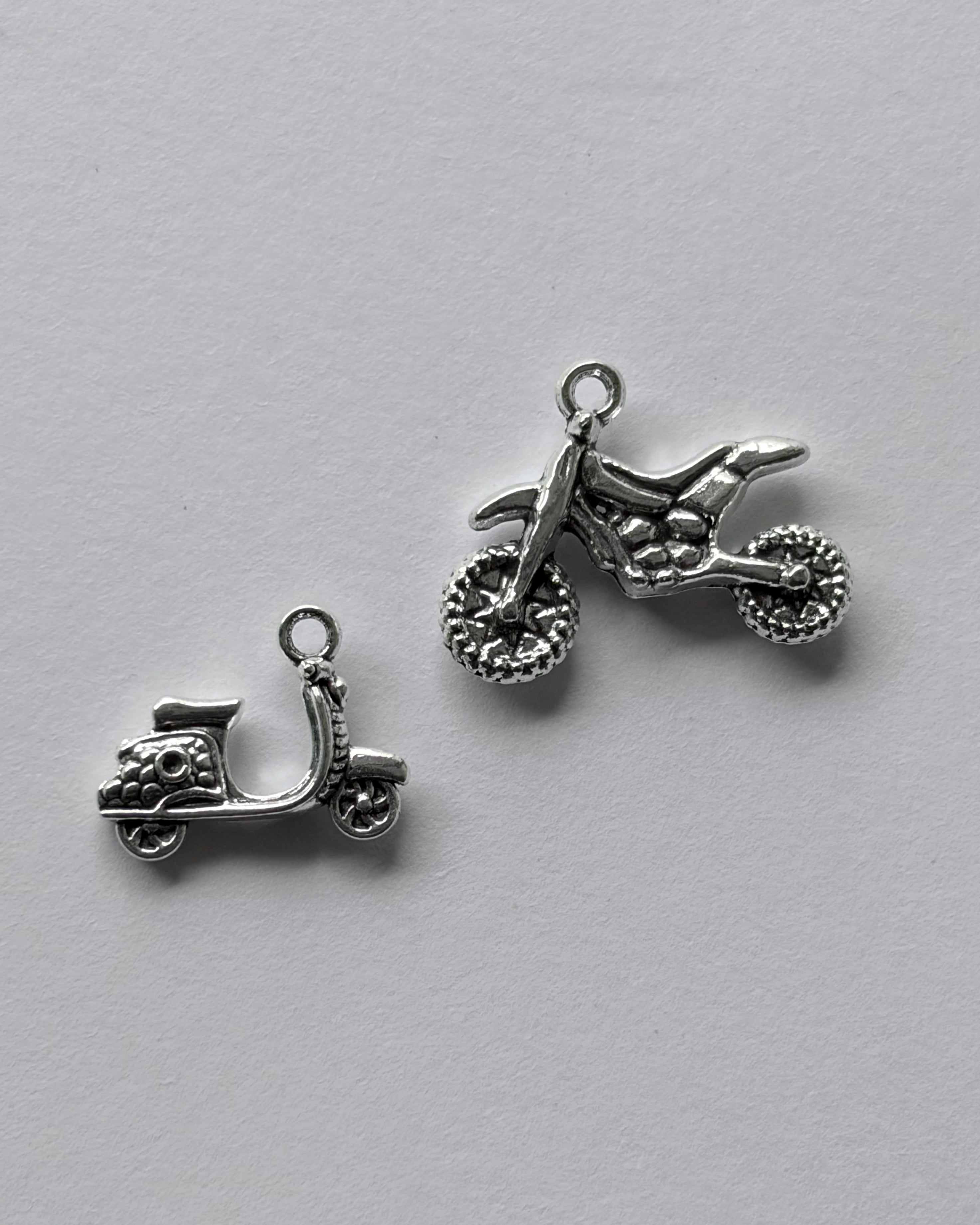 Scooty and bike charm - 10 pair