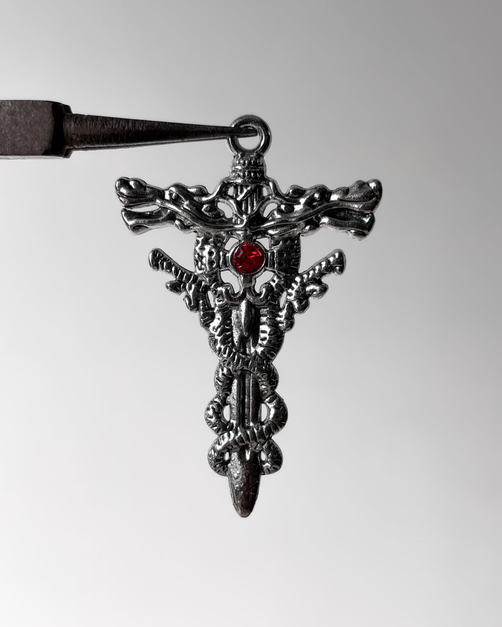 Thorn cross Charm - 3 pc