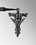 Thorn cross Charm - 3 pc