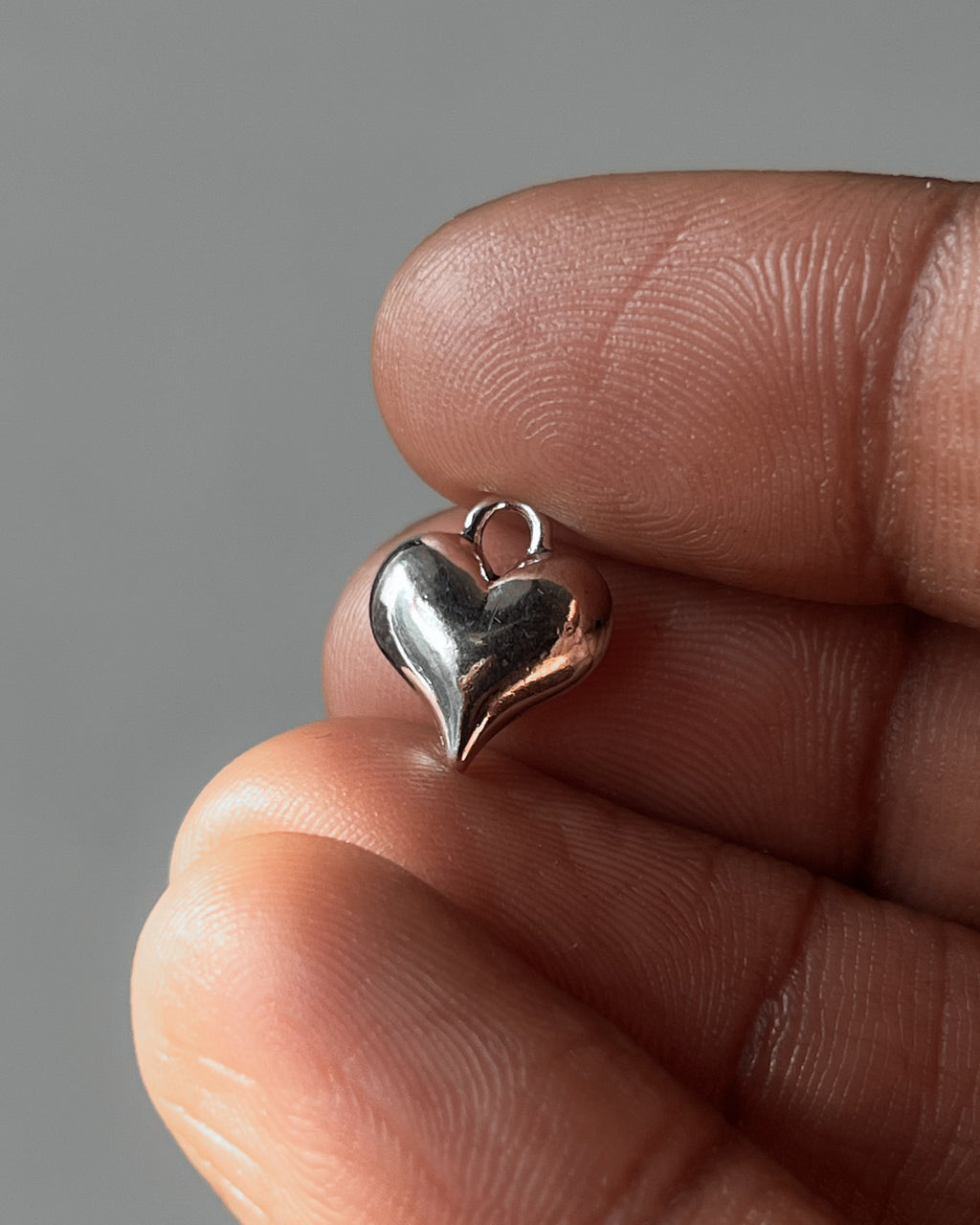 Heart charm - 10 pc