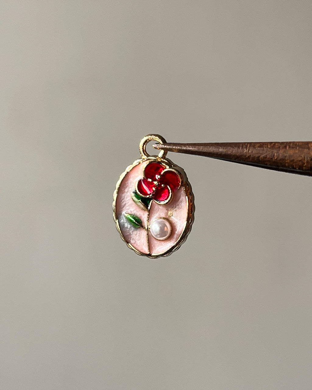 1.0 floral charm - 5 piece