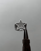 Iced star ring - 5 pc