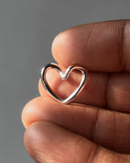 Heart charm - 100 pc
