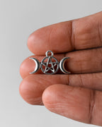 3 moon charm - 10 pc