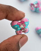 11.0 fancy acrylic beads - 10 pc