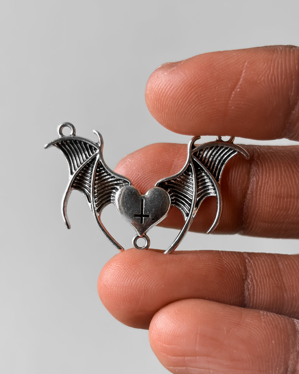 Devil wing charm - 5 pc