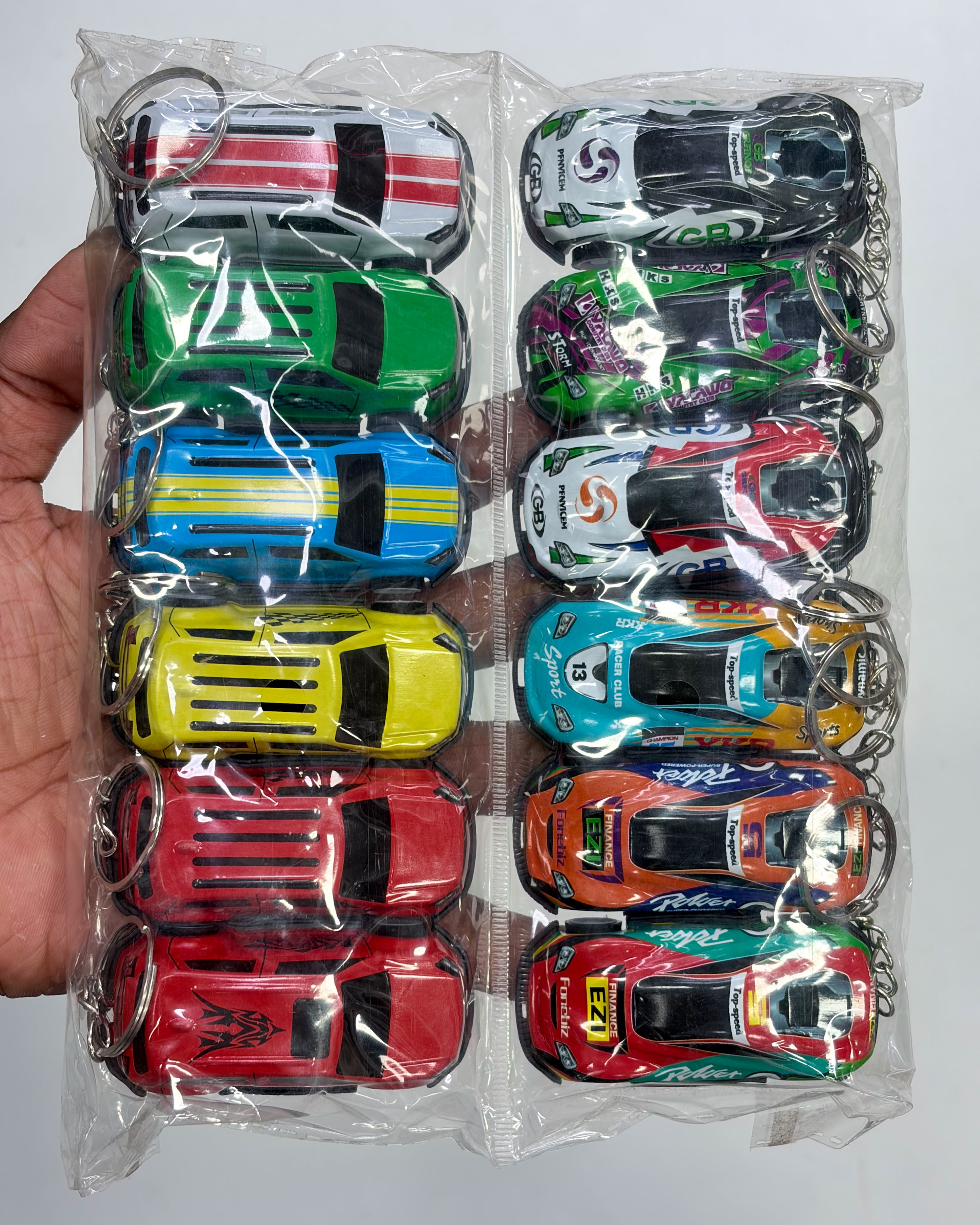 4.0 Car keychains - 12 pc