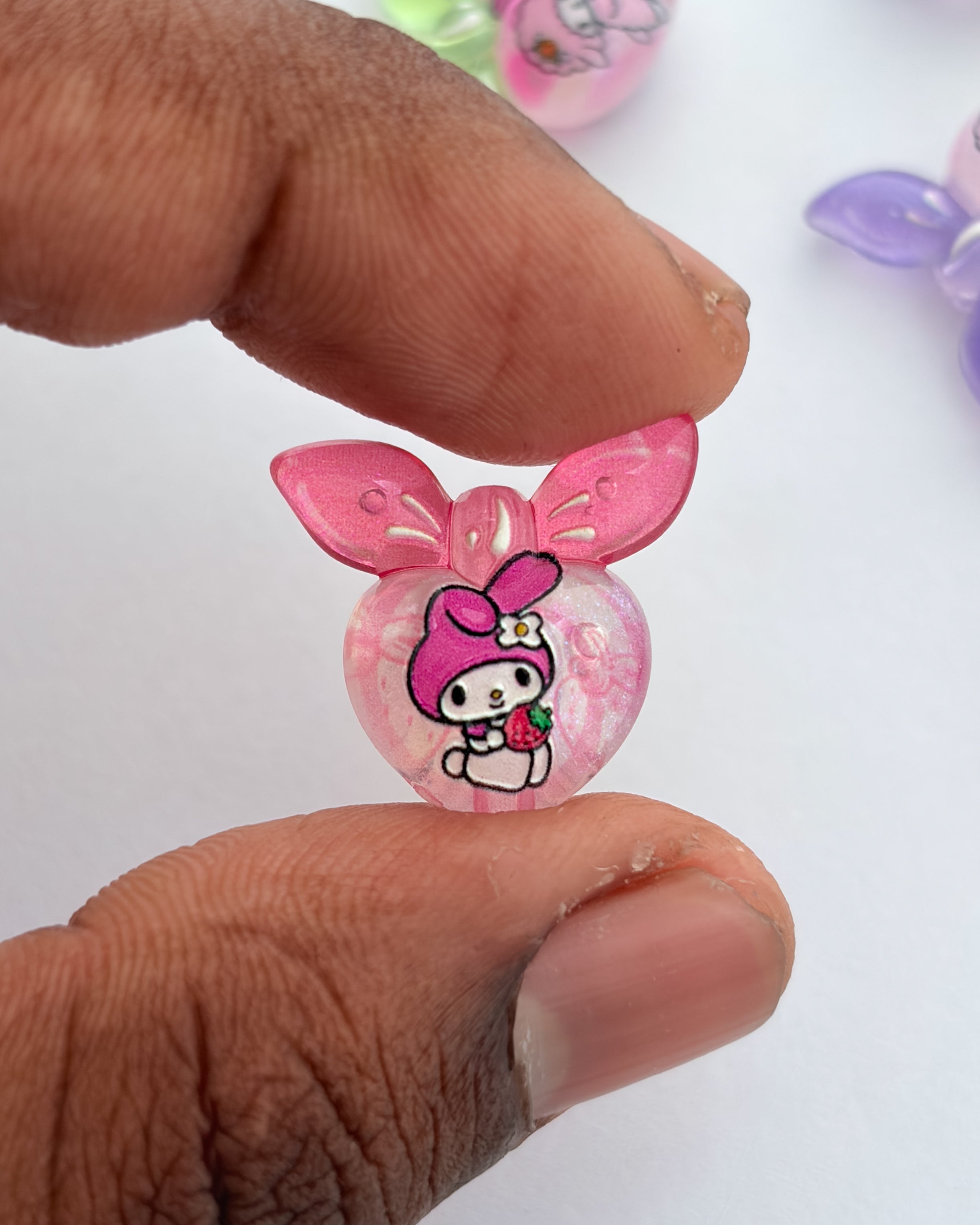 15.0 fancy acrylic beads - 10 pc