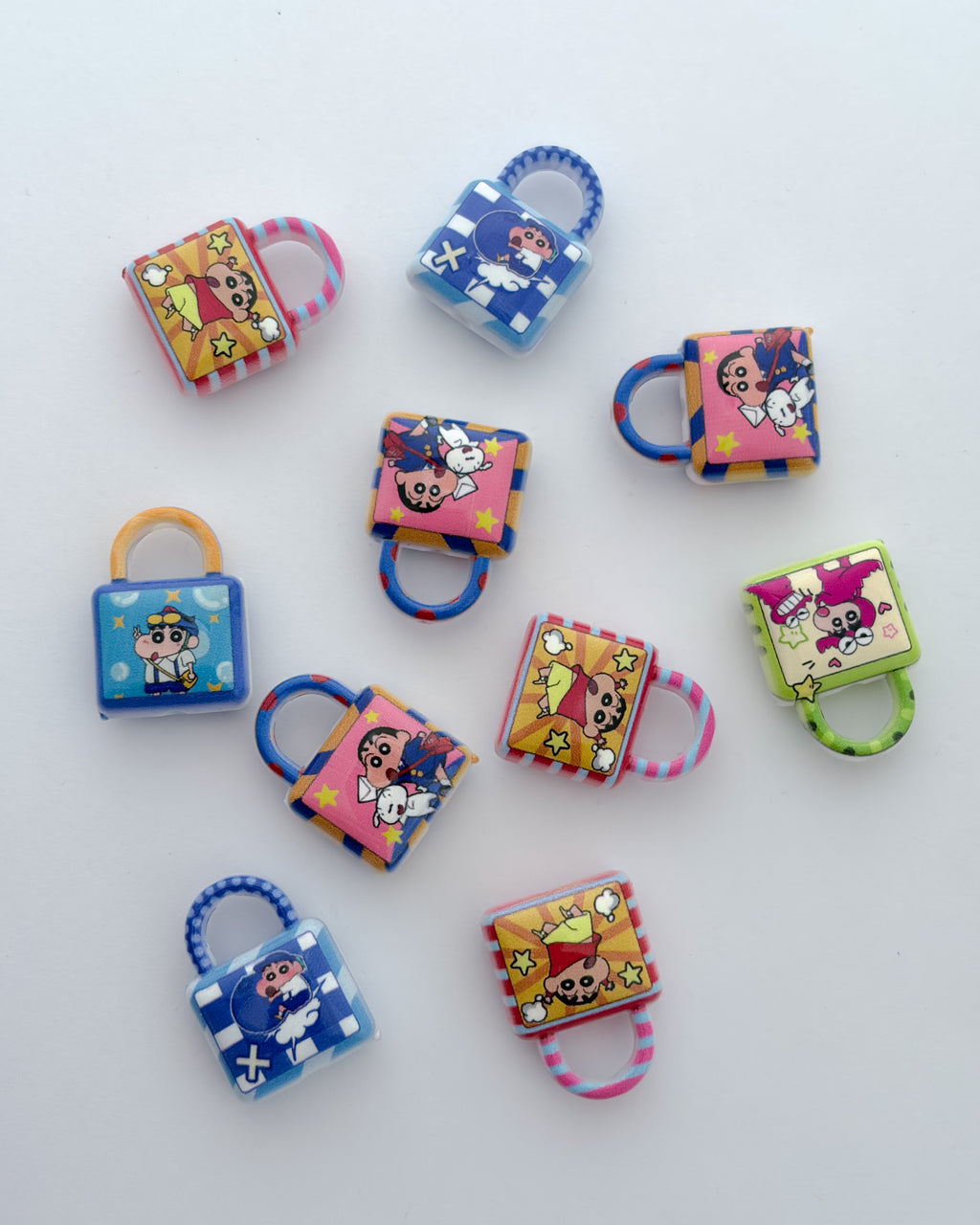 22.0 fancy acrylic beads - 10 pc
