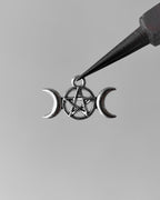 3 moon charm - 10 pc