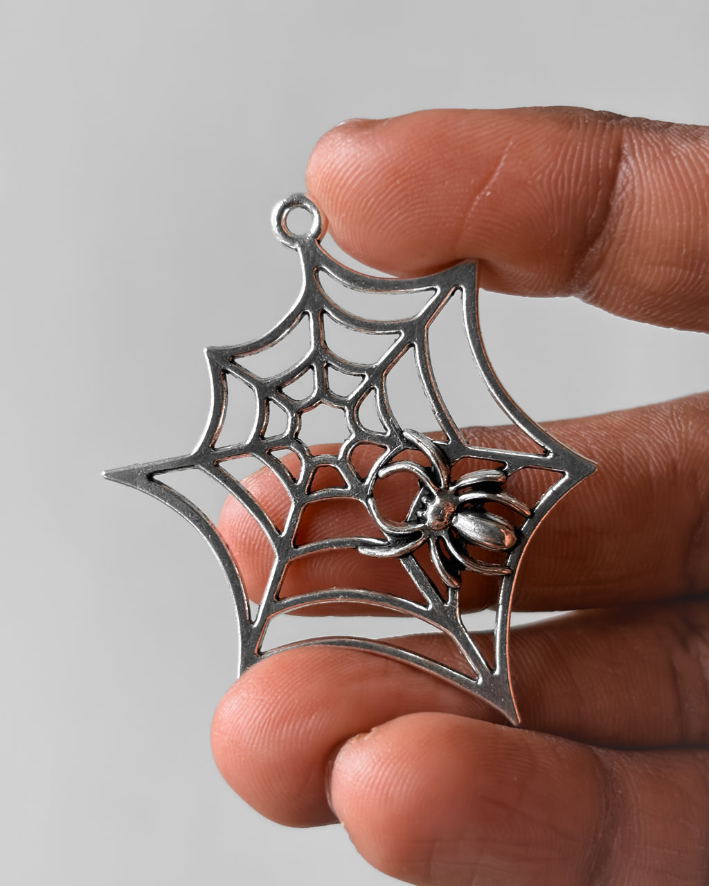 Spider web charm - 5 pc