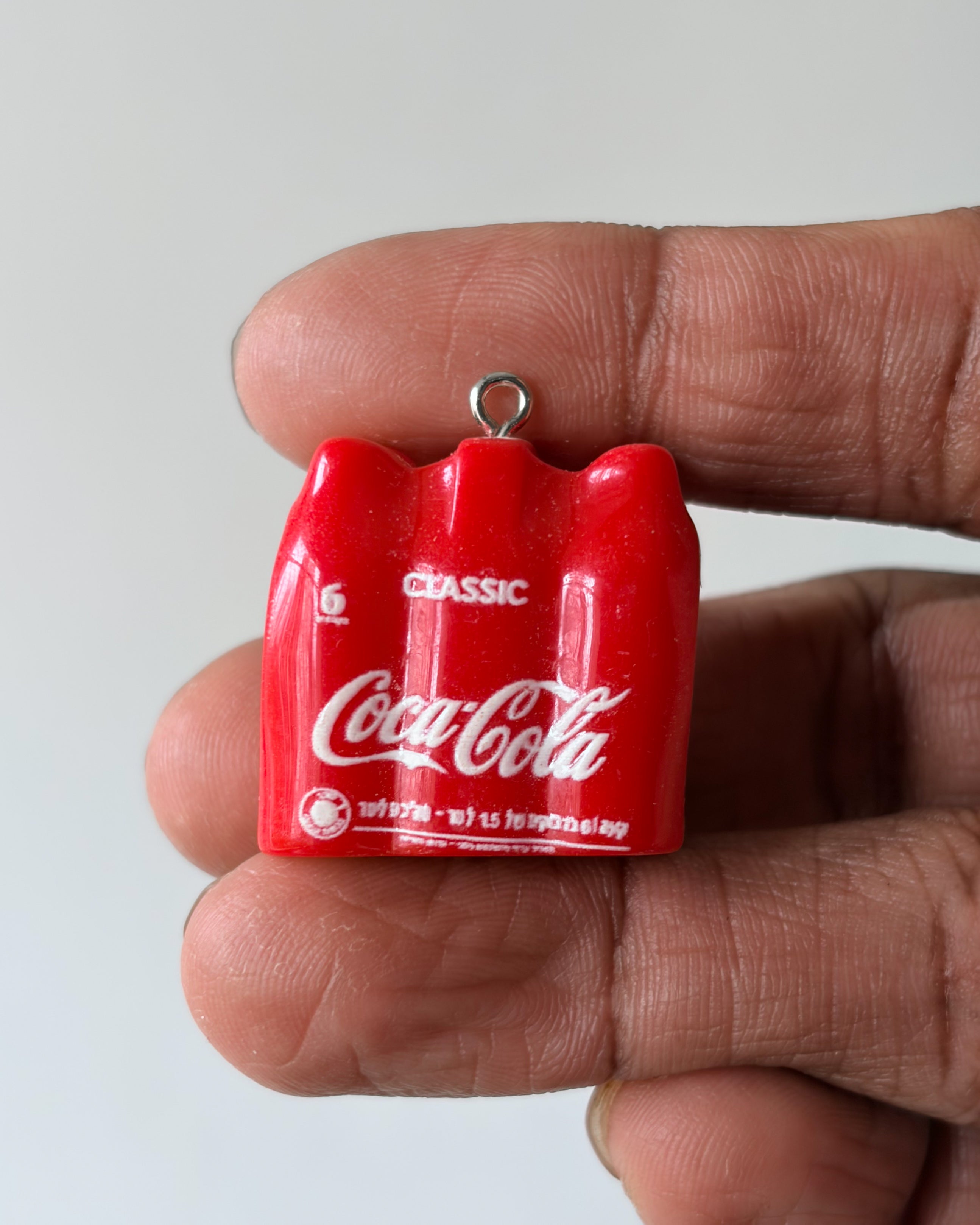 Coco-cola crate charm - 5 pc